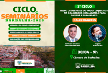 Photo of Câmara Municipal de Barbalha promove debate sobre os desafios do poder legislativo e o futuro do desenvolvimento regional